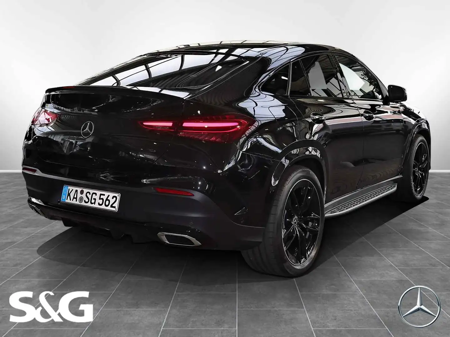 Mercedes-Benz GLE 450 d 4M Coupé AMG Standhz.+360°+LED+AHK+HuD Siyah - 2