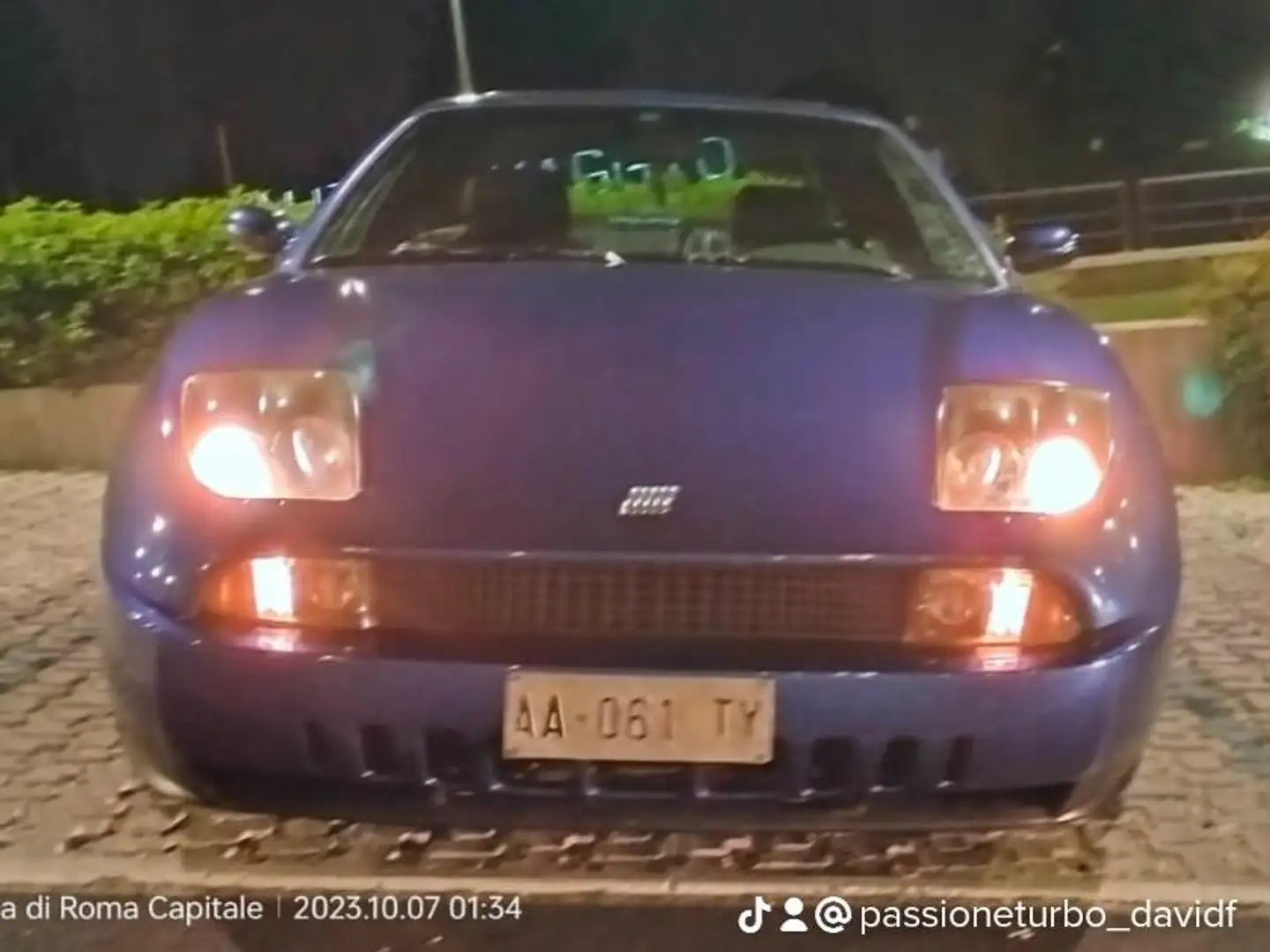 Fiat Coupe Coupe 2.0 16v turbo Plus Bleu - 2