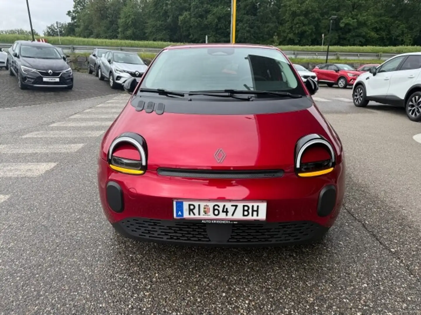 Renault Twingo E-Tech Electric Techno 80 PS urban range Rot - 2
