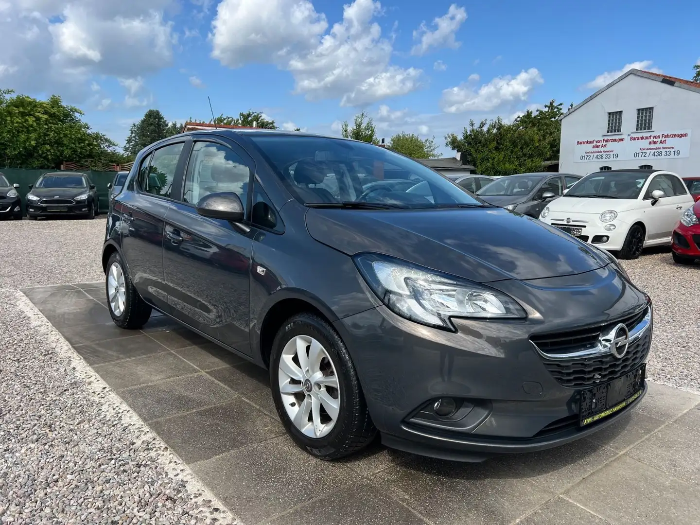 Opel Corsa 1,4 E Selection Sportsitze Sport Lenkrad Gris - 1
