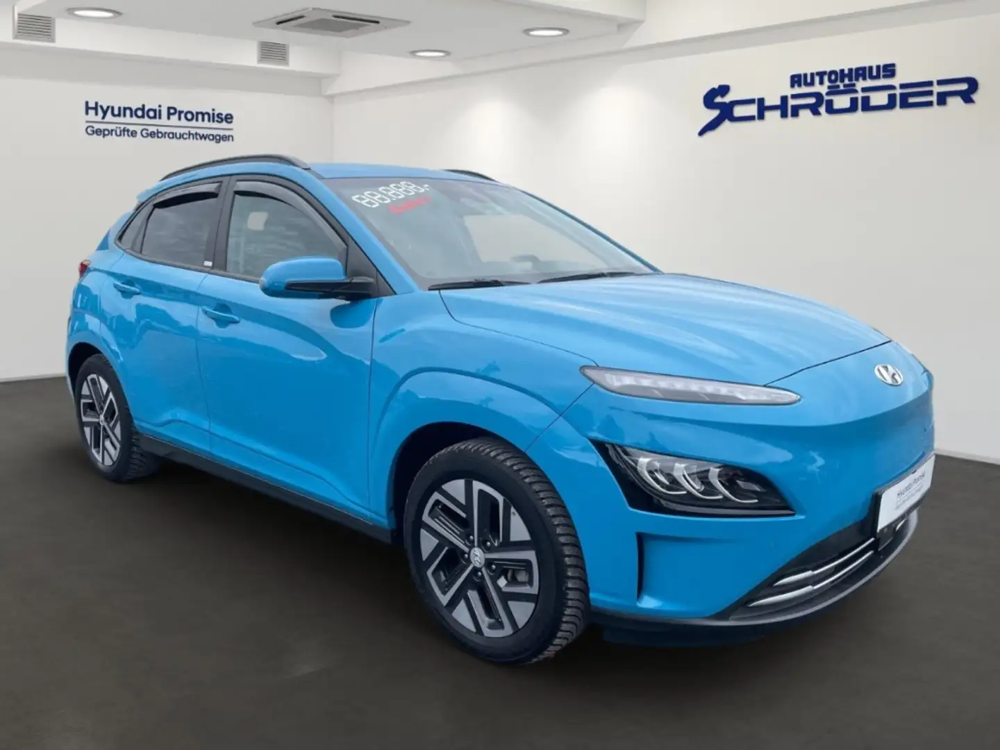 Hyundai KONA Elektro Trend 39 kWh Navigation Allwetter Kamera Bleu - 2