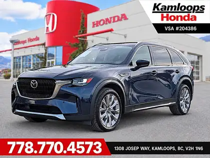 Blue 2025 Mazda CX-90 SUV / Crossover  Automatic