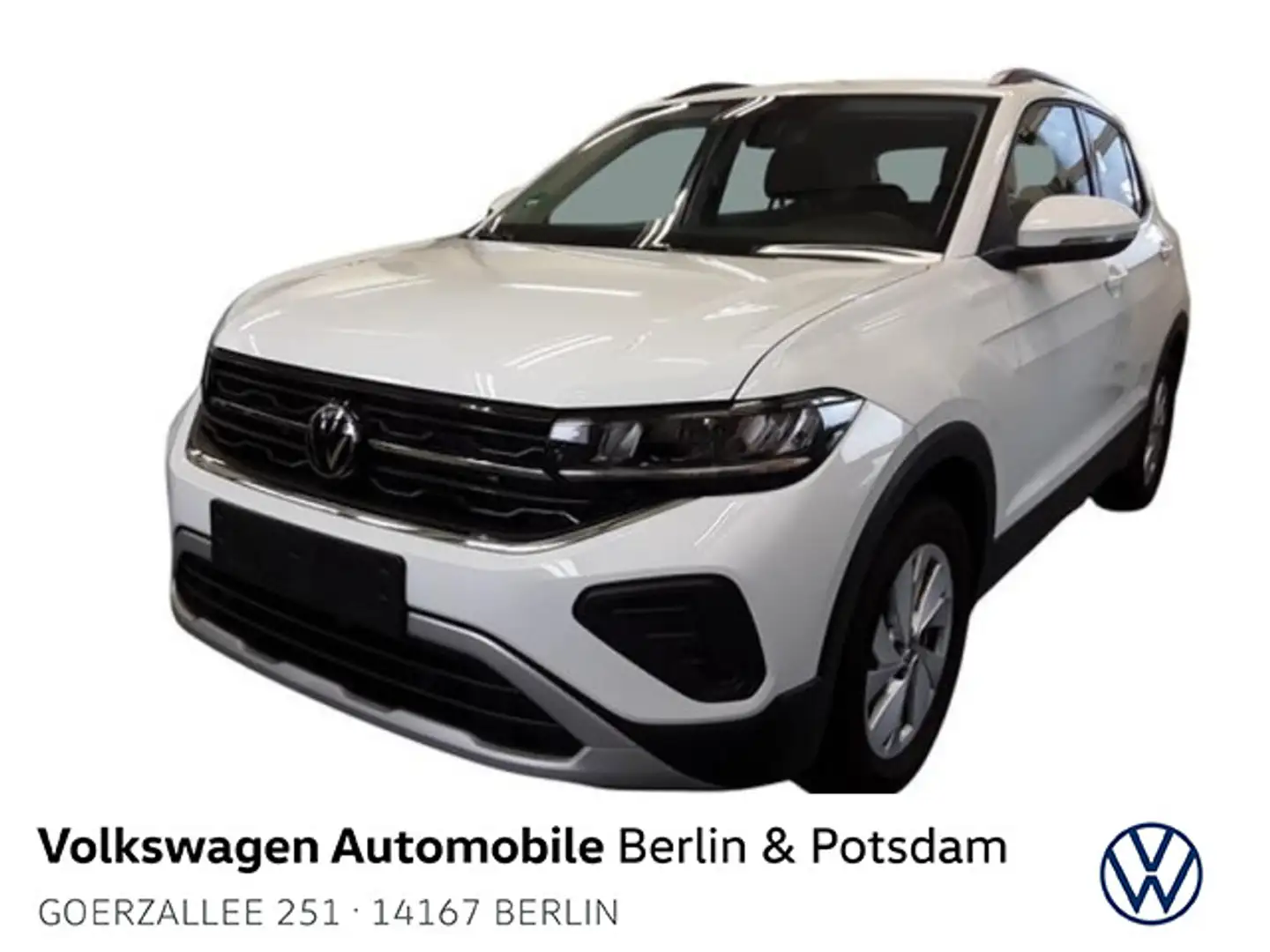 Volkswagen T-Cross 1.0 TSI DSG Life Navi LED SHZ PDC Weiß - 1
