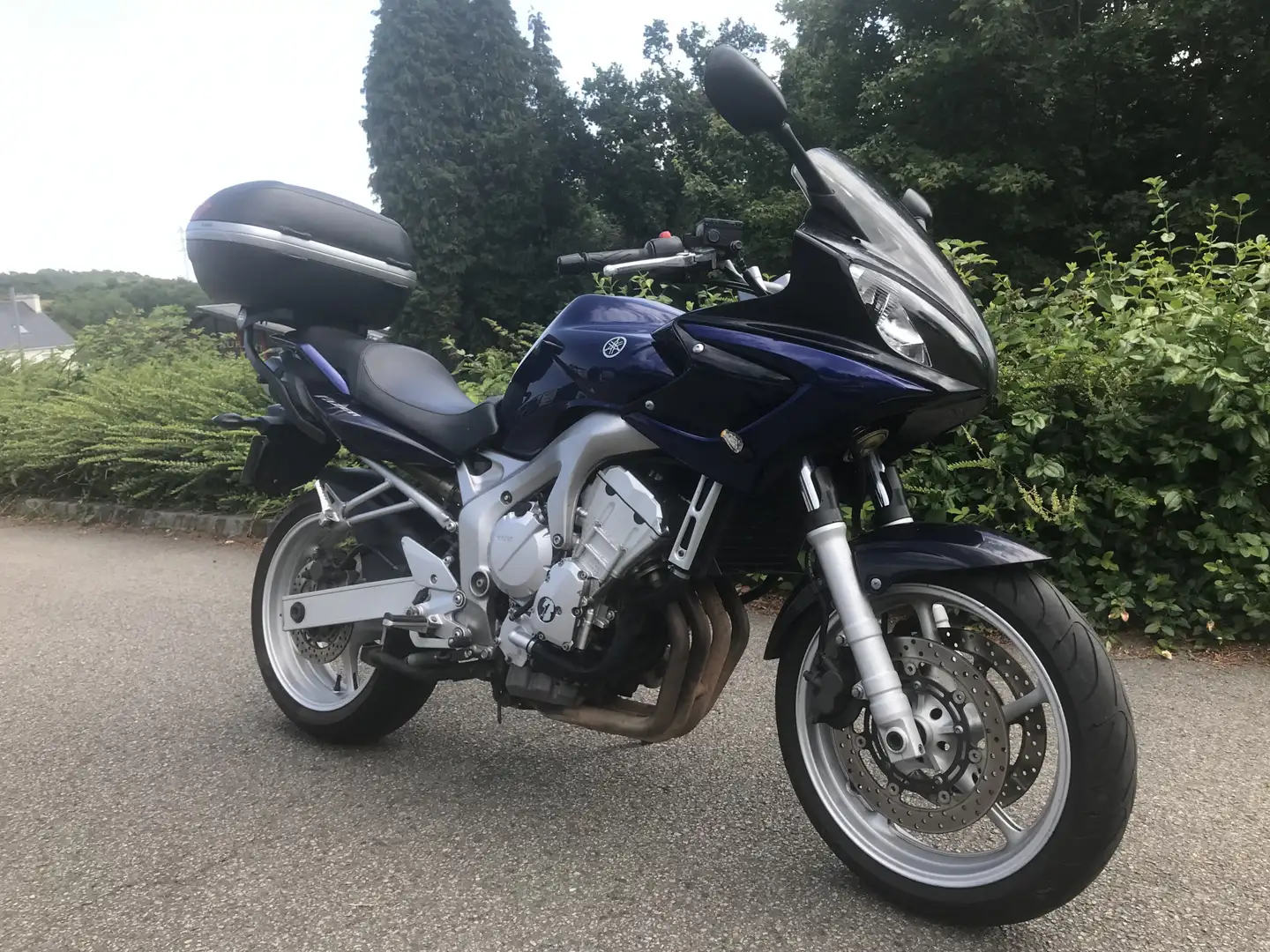 Yamaha FZ 6 Bleu - 1