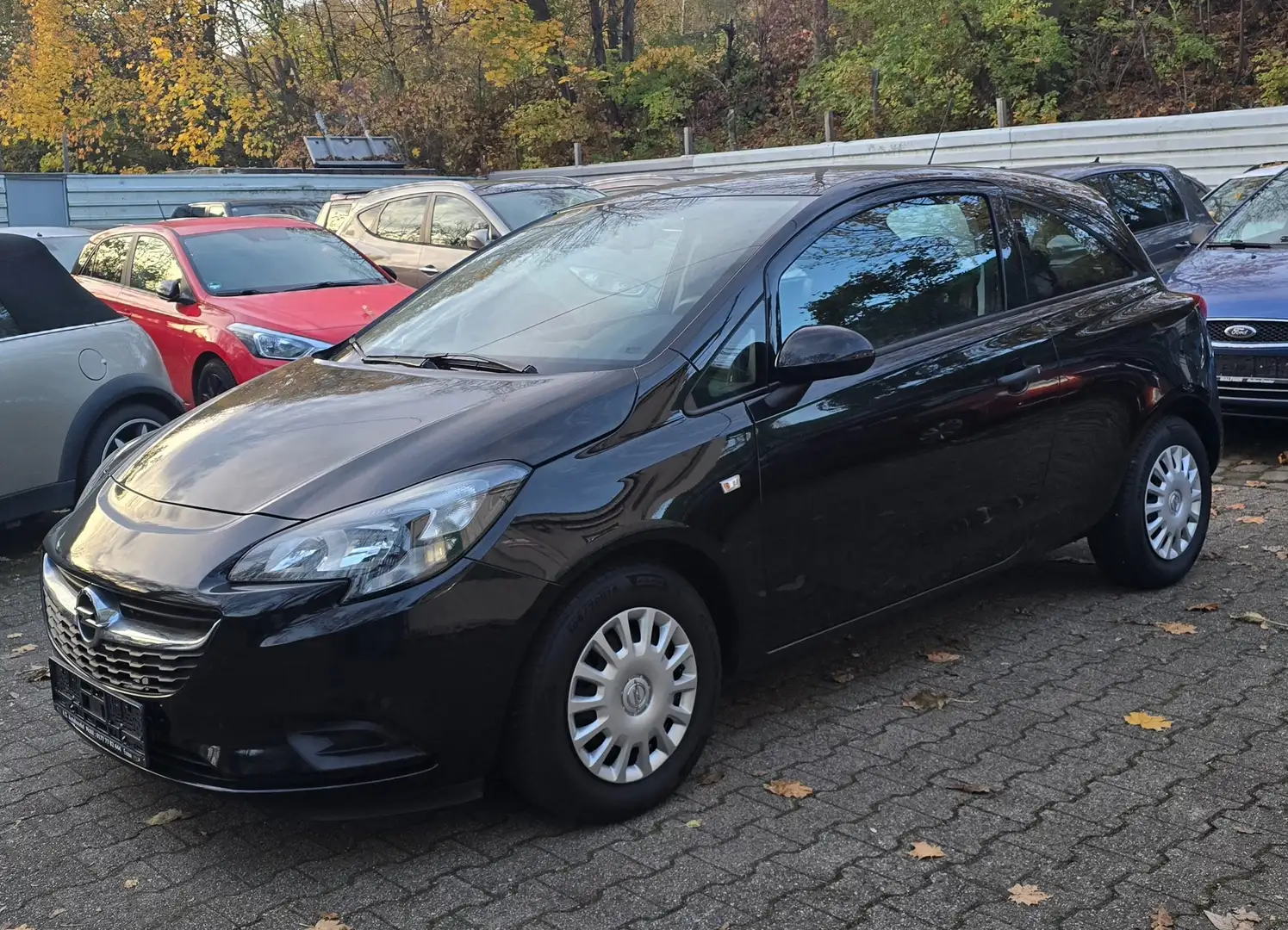 Opel Corsa Selection,Erste Hand, Euro 6,Klima. Schwarz - 1
