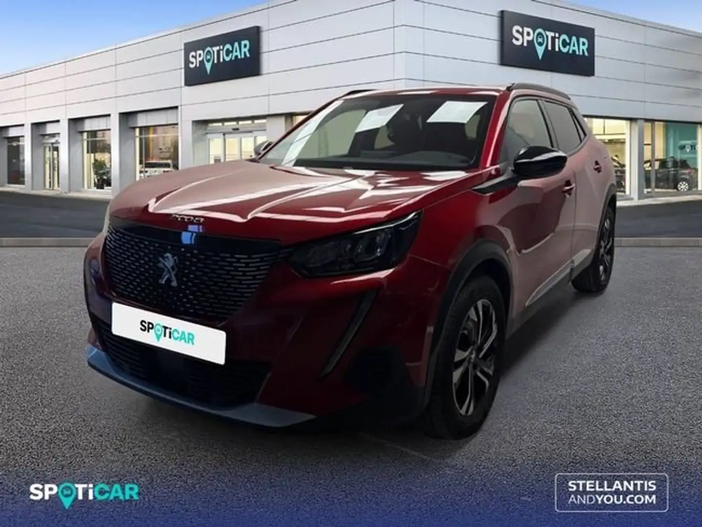 Peugeot 2008 1.2 PureTech S&S Allure Pack EAT8 130 Rojo - 1