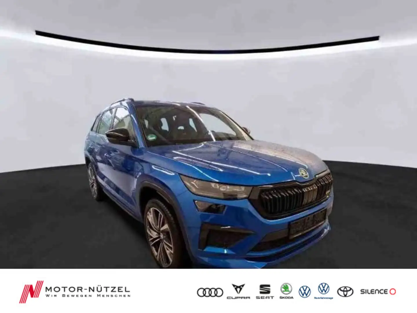Skoda Kodiaq RS 2.0 TSI 4x4 DSG MATRIX+NAVI+PANO+ACC Blau - 1