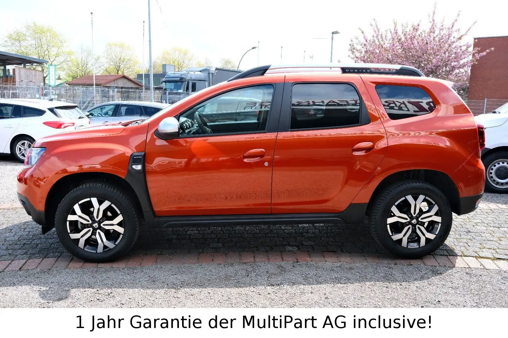Dacia Duster II TCe 150 Prestige 4WD NAVI LED AHK SHZ narančasta - 2