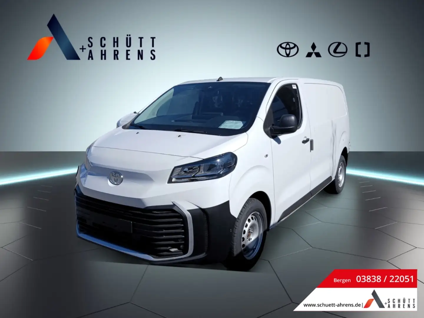 Toyota Proace Kasten L1 2.0 D 144 PS Meister Klima PDCv+h Temp Z Blanc - 1