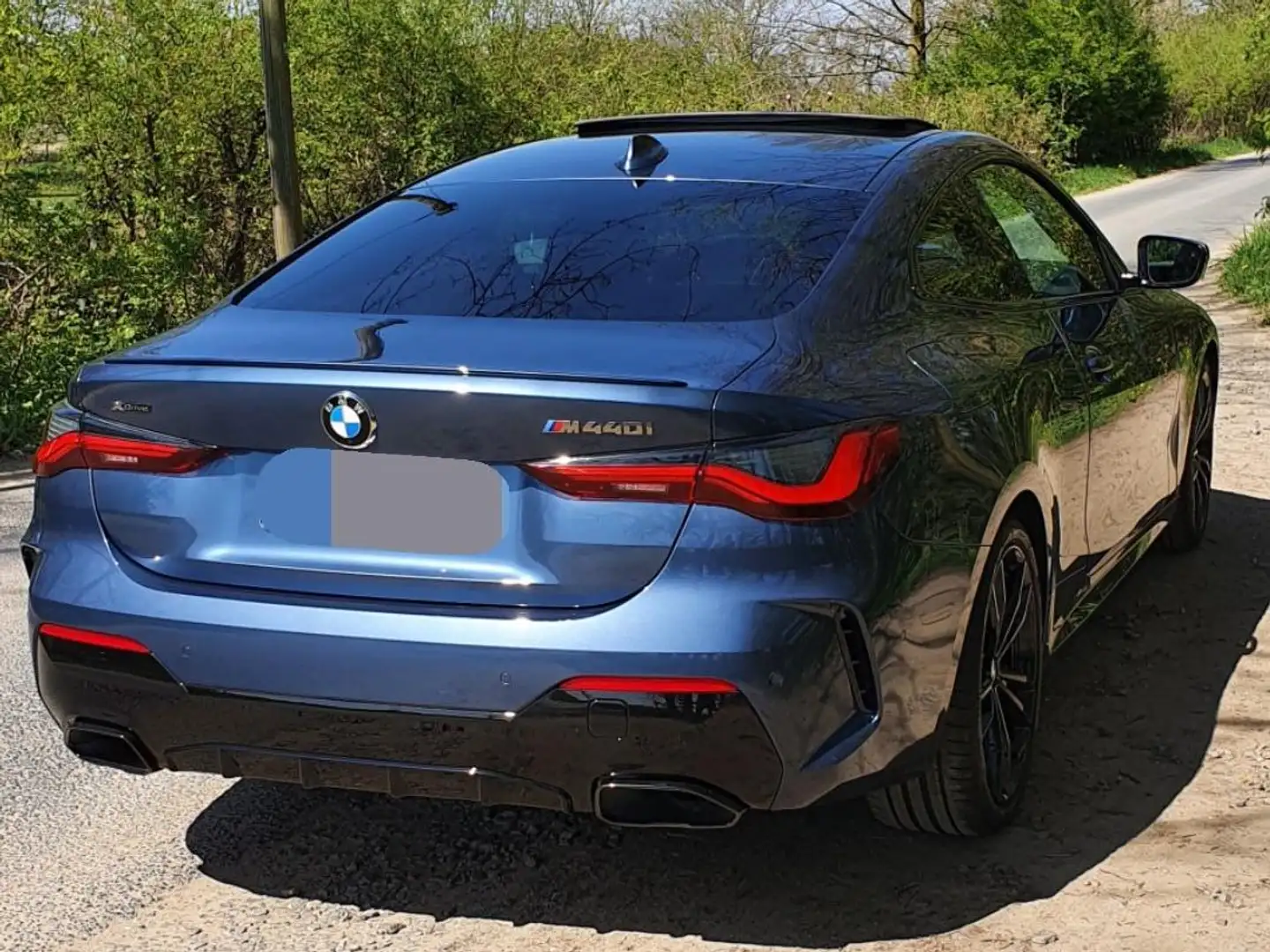 BMW 440 M440i xDrive Blau - 2