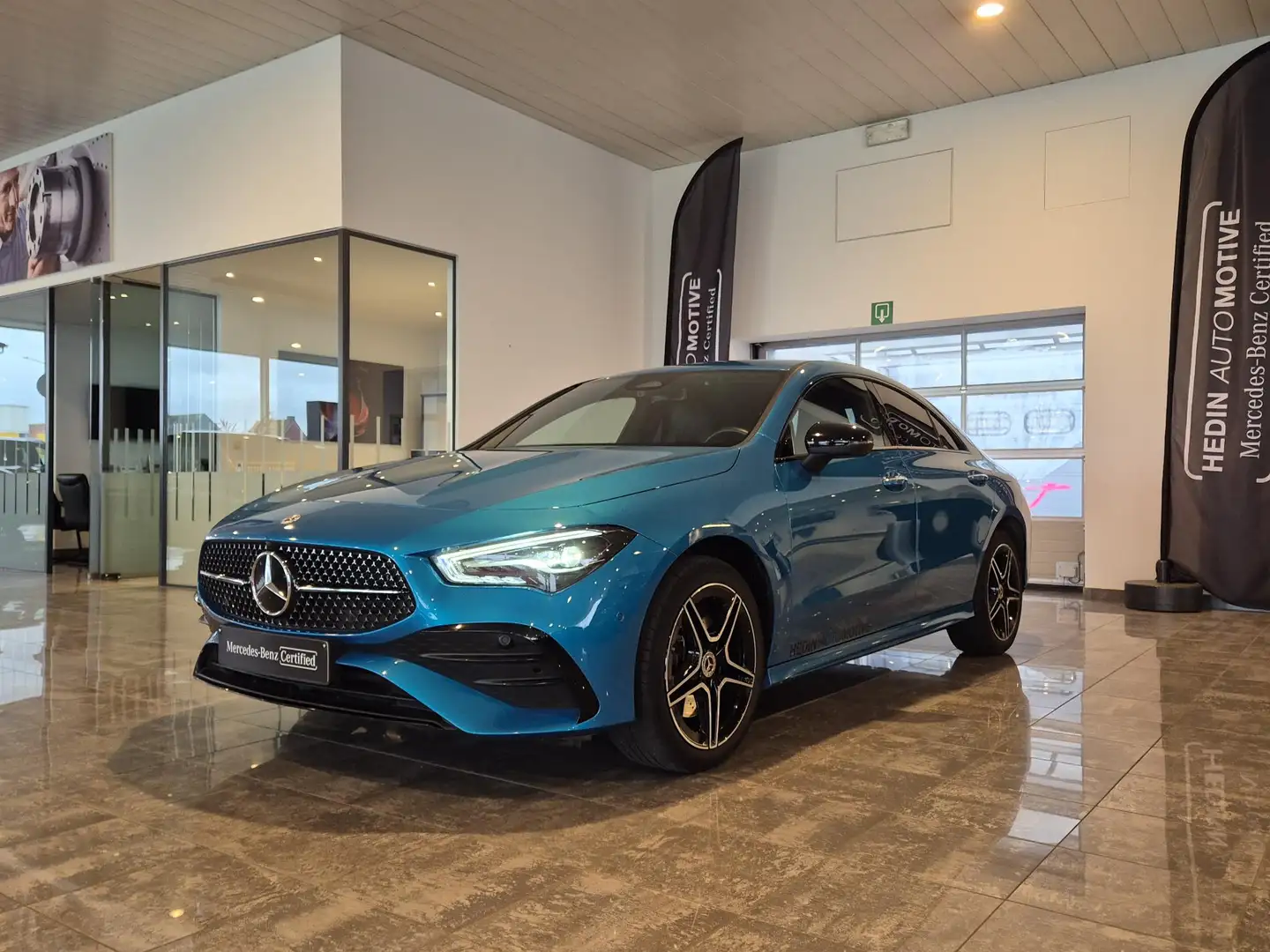 Mercedes-Benz CLA 250 e Coupé AMG Line | Nightpack | Verwarmde Zetels | Azul - 2