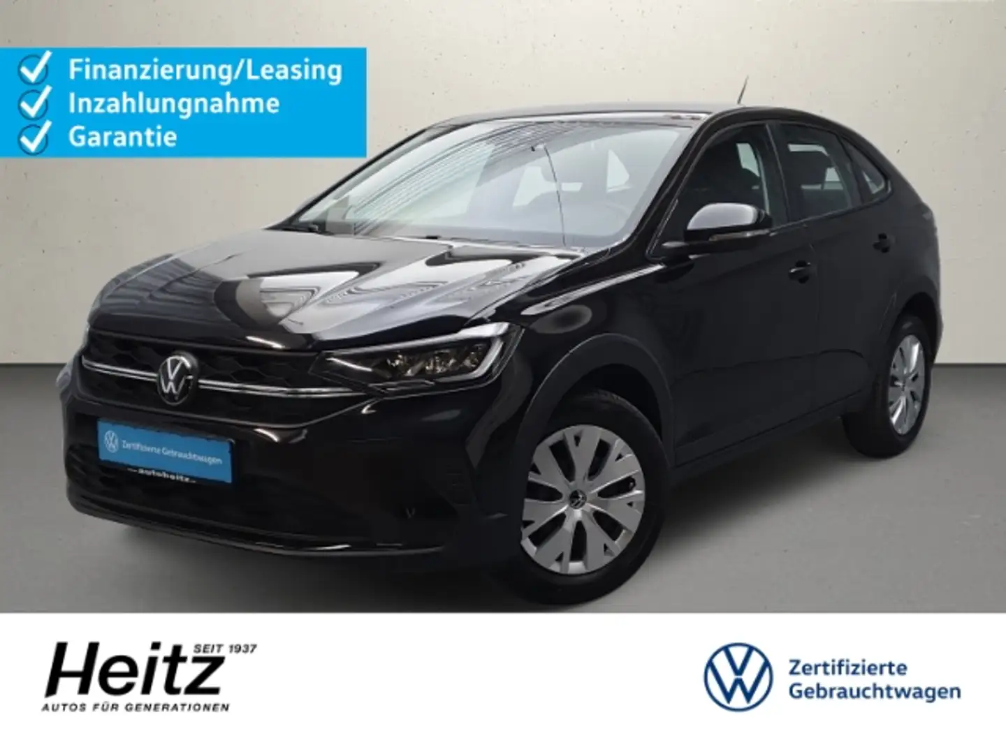 Volkswagen Taigo 1.0 TSI digitales Cockpit LED SHZ PDC V&H Schwarz - 1