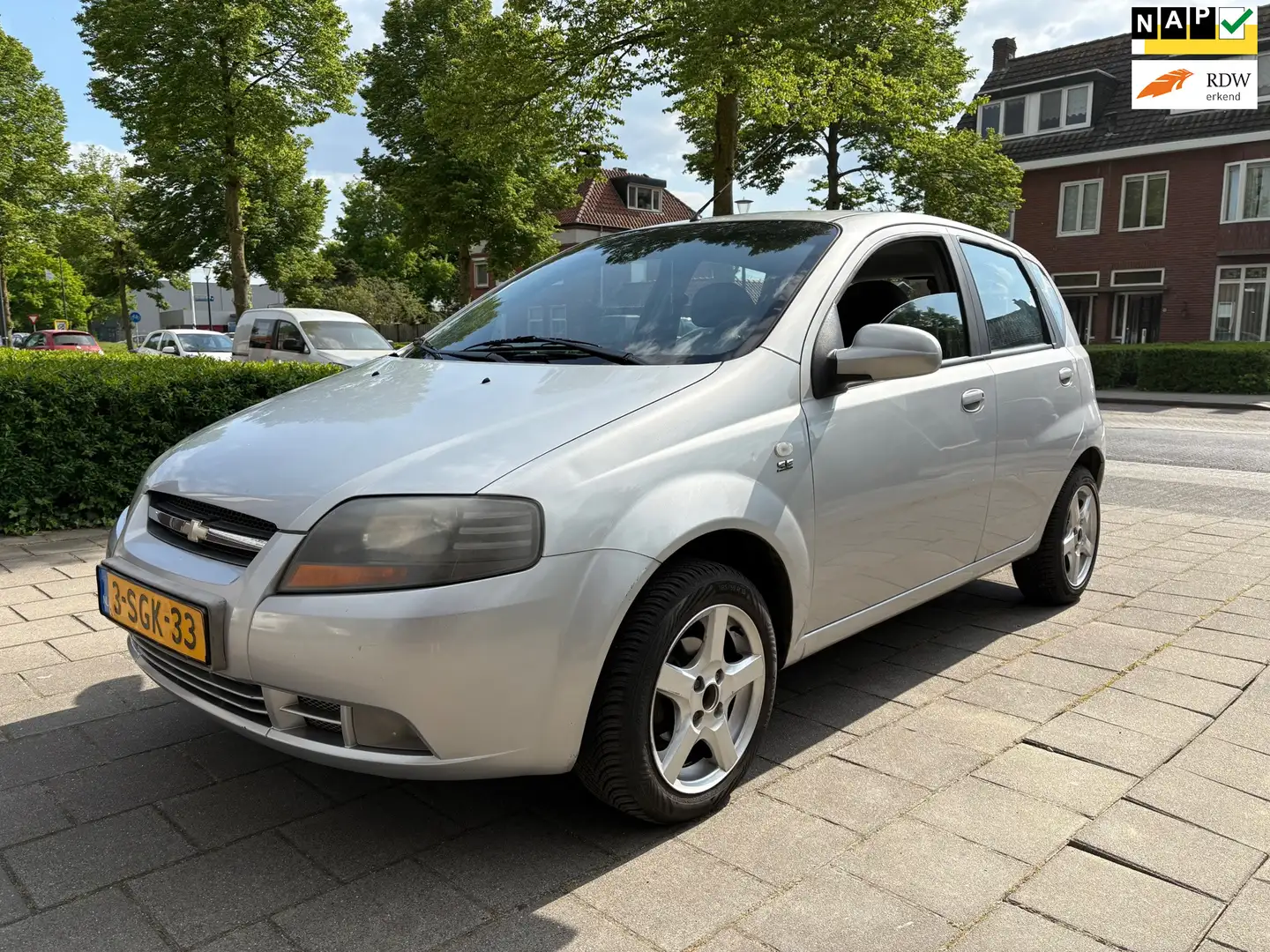 Chevrolet Kalos 1.2 Spirit / airco / nieuwe apk 05-2025 Gri - 1