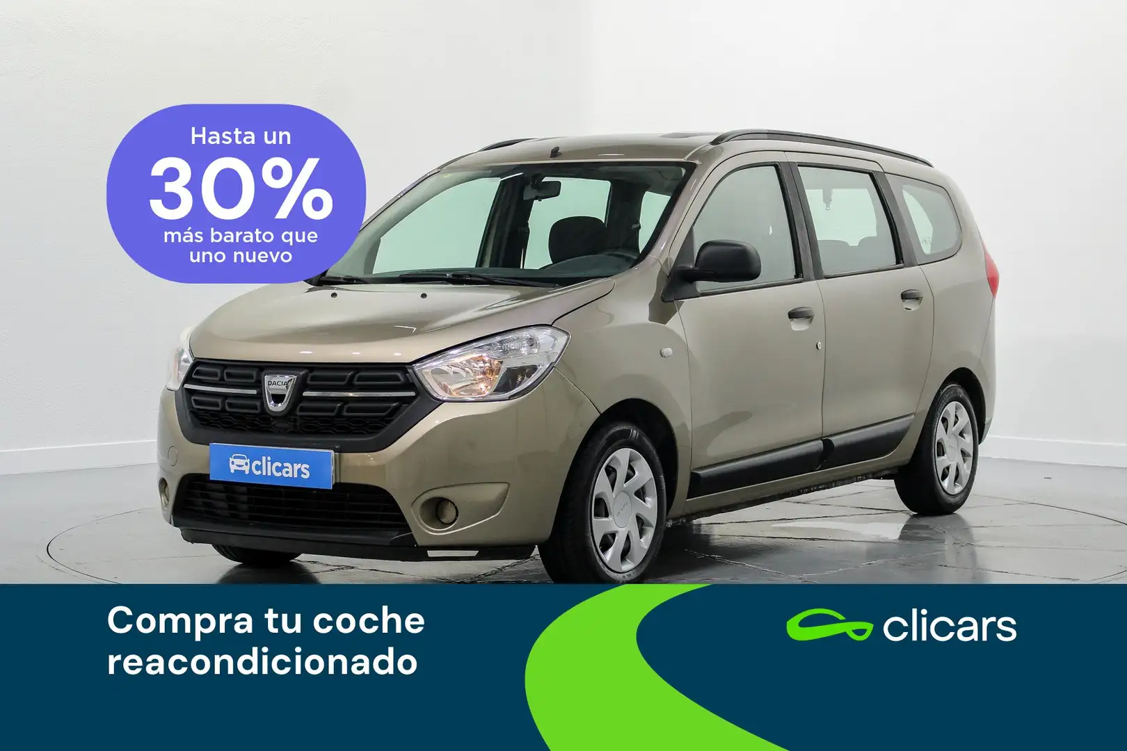 Dacia Lodgy 1.6 Essential 7pl. 75kW Gris - 1