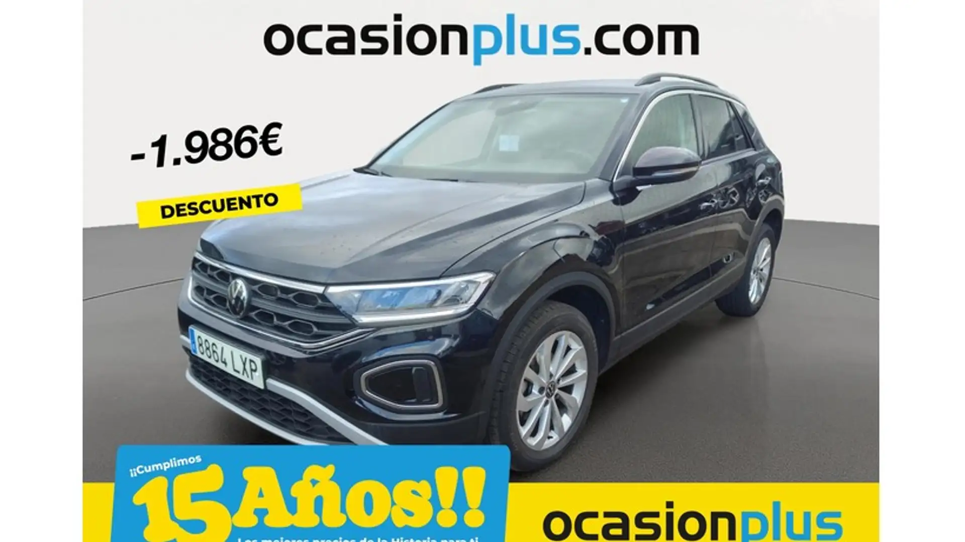 Volkswagen T-Roc 2.0TDI Life 85kW Negro - 1