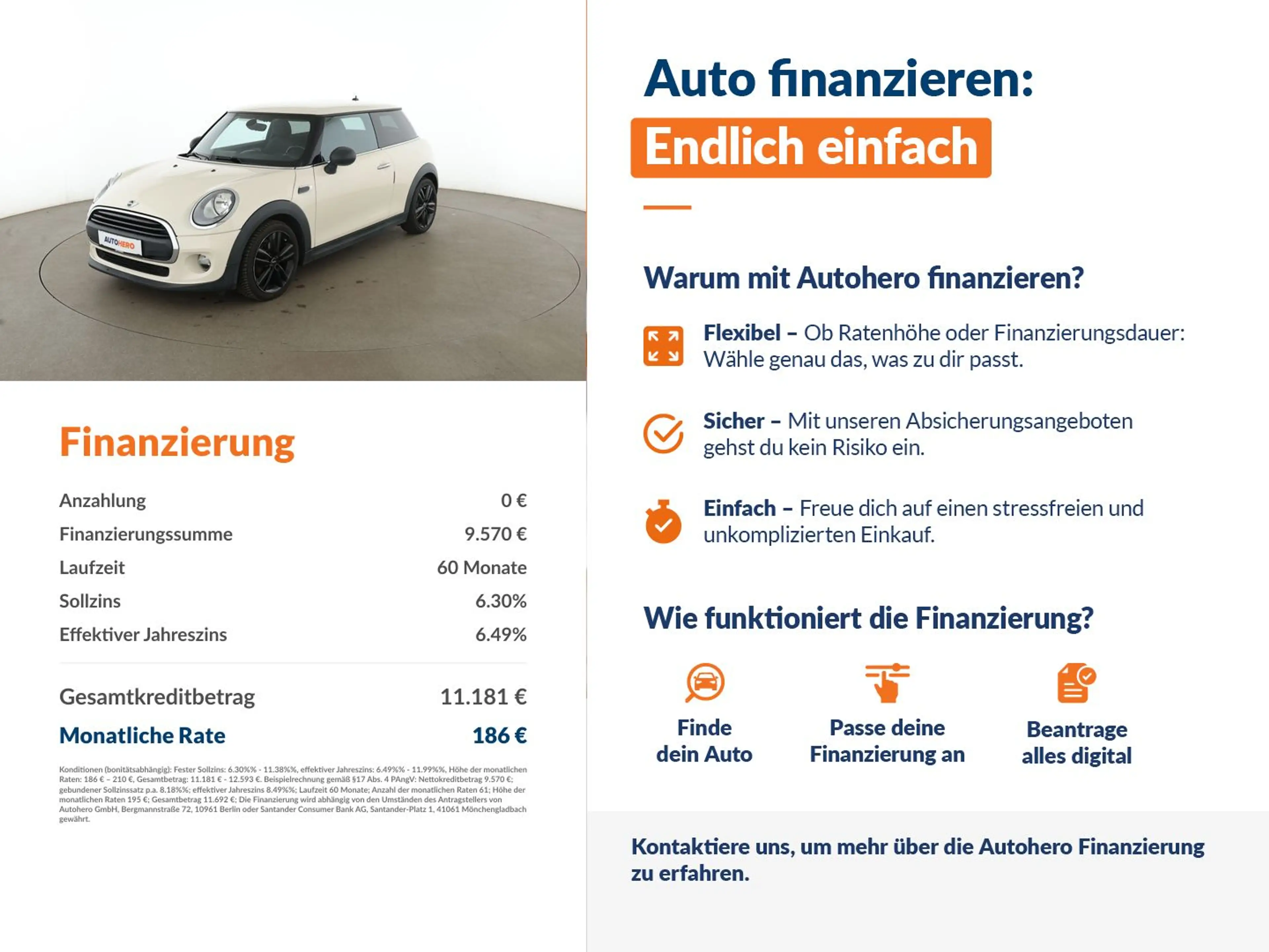 MINI One One First *PDC*SHZ* — photo 2