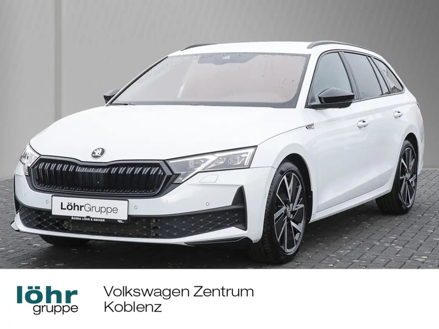 Skoda Octavia Combi 2.0 TDI DSG Sportline AHK/Navi/LED Wit - 1