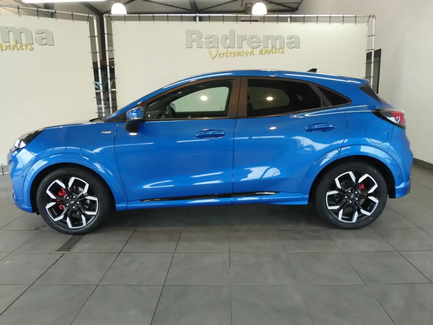Ford Puma Ecoboost 155PK Hybride ST-Line X Panodak B&O sound Blauw - 2