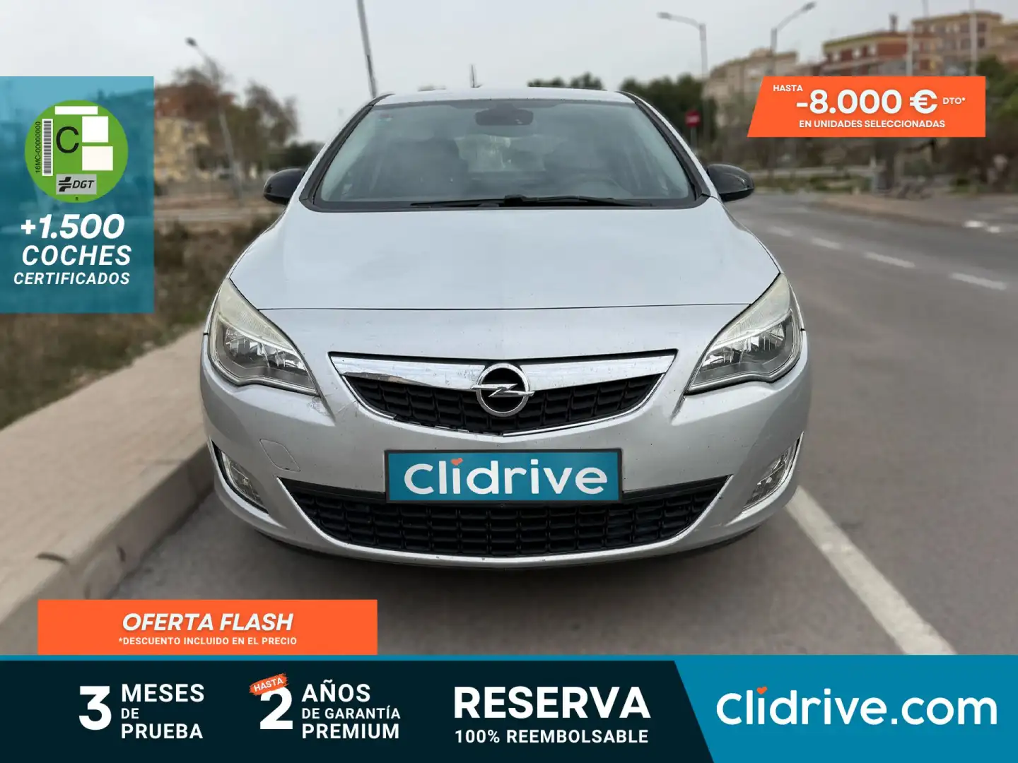 Opel Astra 1.7CDTI Enjoy Gris - 1