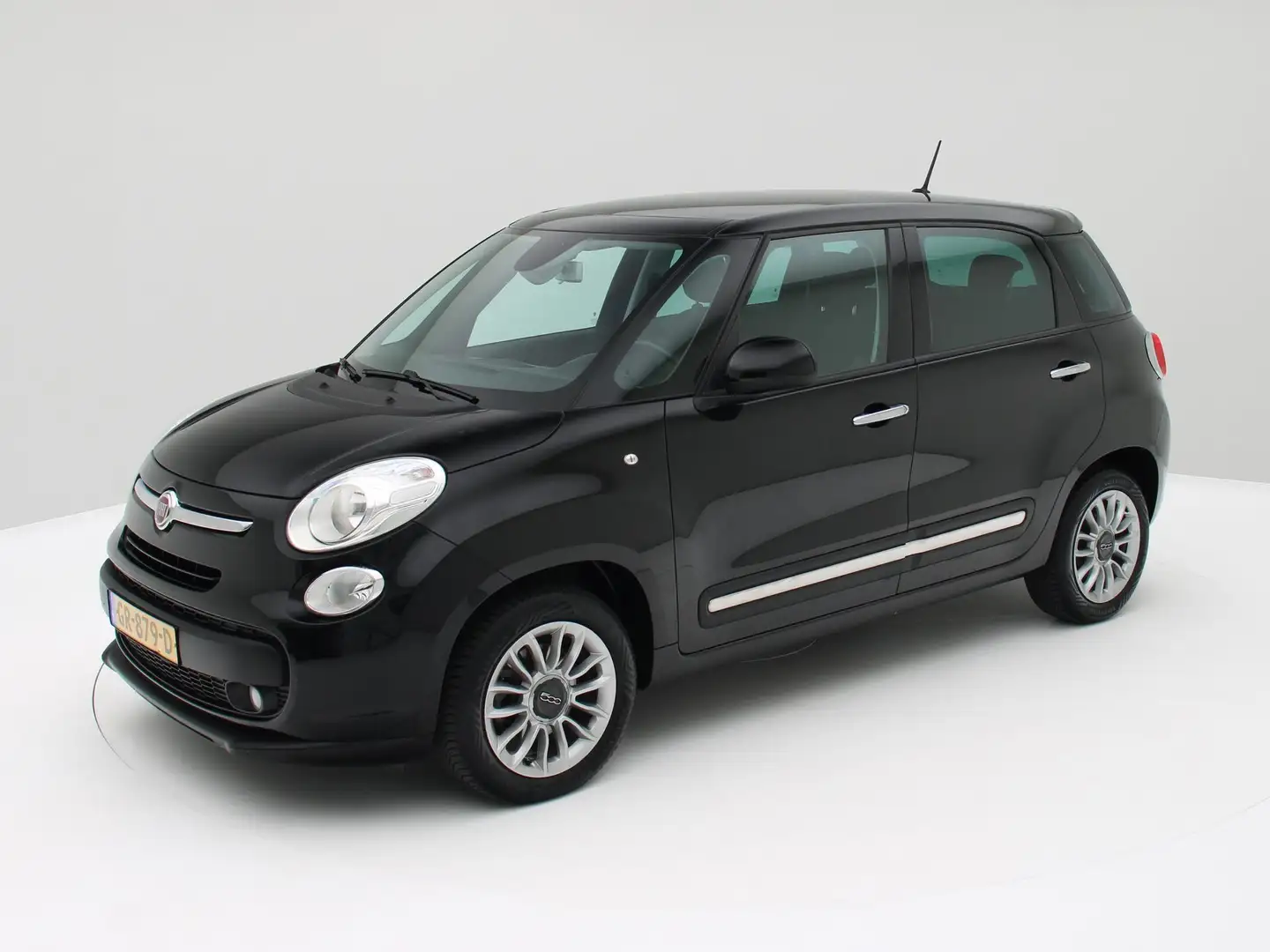 Fiat 500L 0.9 TwinAir Lounge Panorama / Navi / Origineel NL Zwart - 1
