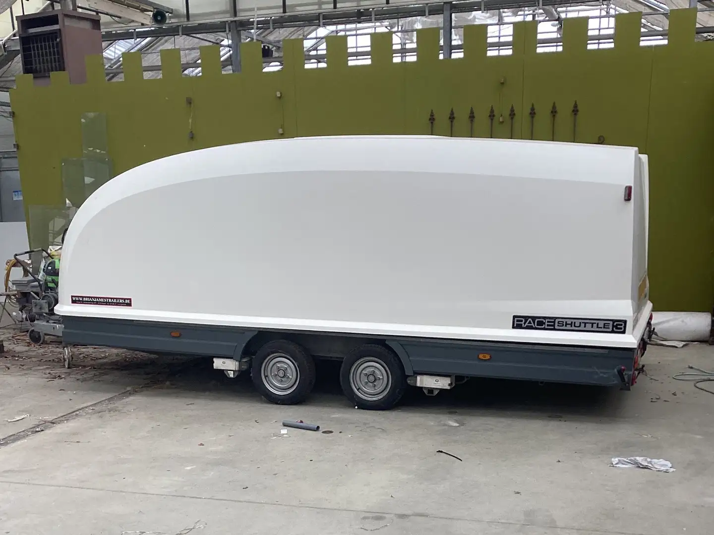 Trailer-Anhänger Weiß - 2