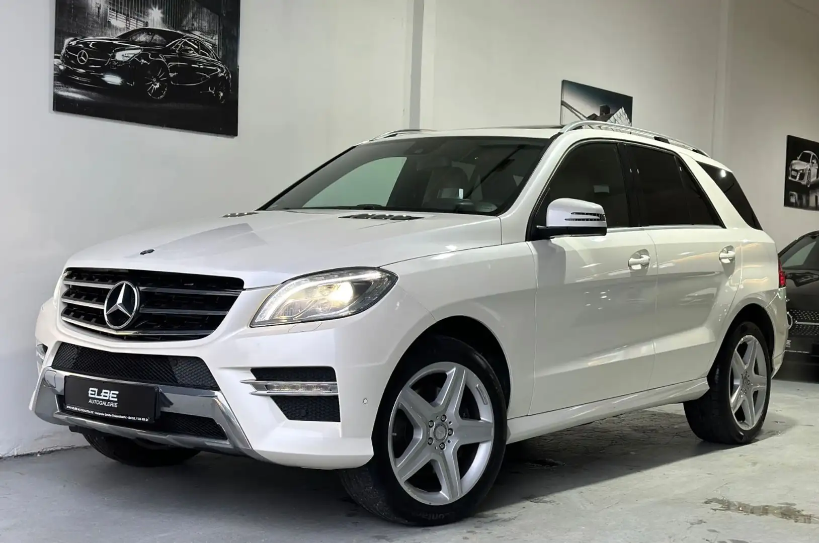 Mercedes-Benz ML 350 CDI BlueTec 4Matic 7G-Tronic AMG-LINE Weiß - 2