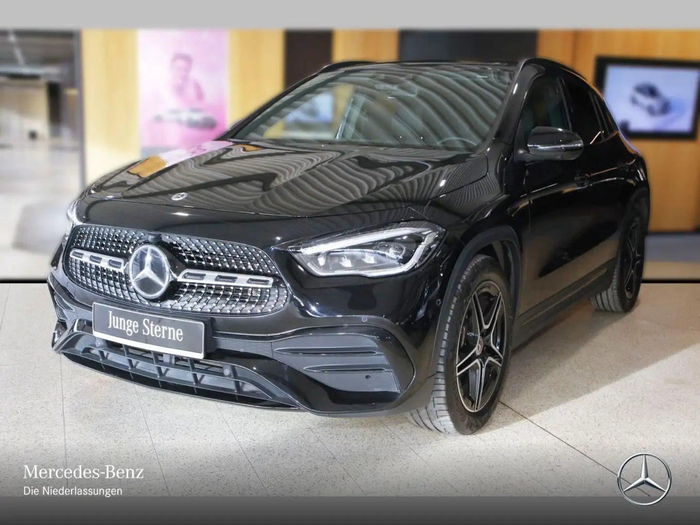 Mercedes-Benz GLA 250 4M AMG+NIGHT+PANO+360°+AHK+MULTIBEAM+19" Schwarz - 2