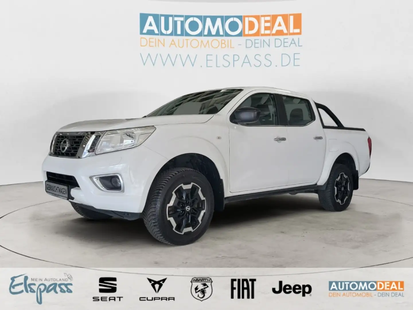 Nissan Navara Visia King Cab 4x4 ALLWETTER AHK KAMERA SITZ.HZG T Weiß - 1