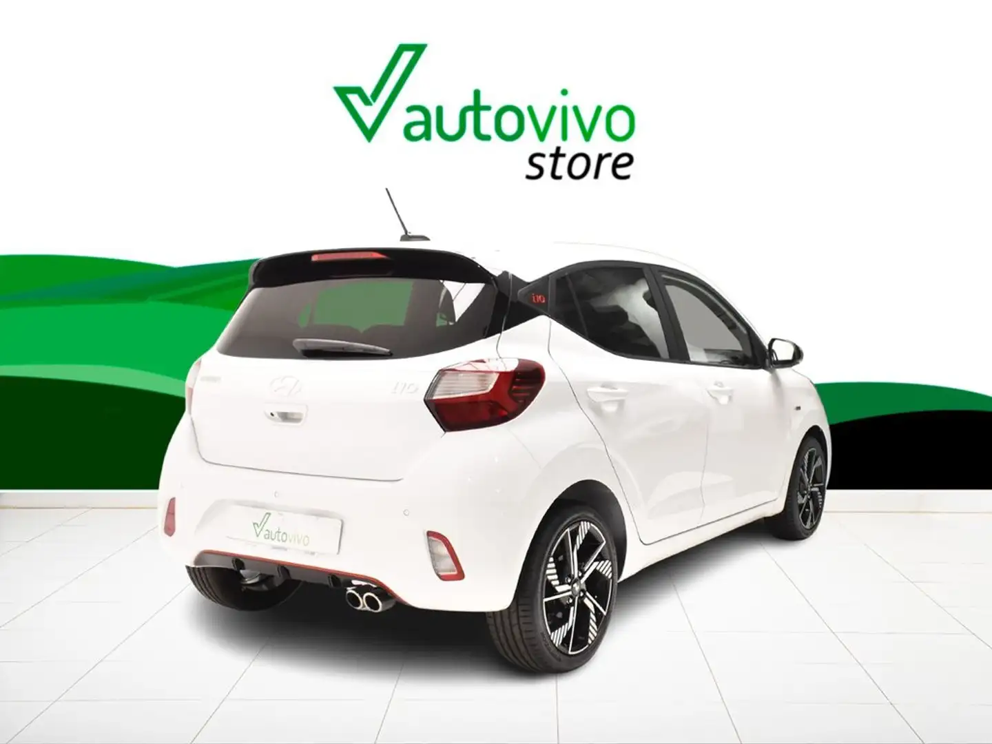 Hyundai i10 N LINE 1.2 79CV 5P Blanc - 2