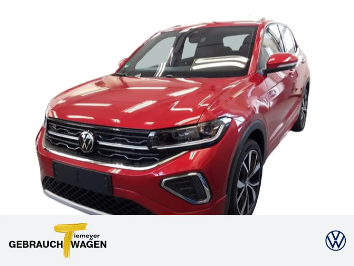 Volkswagen T-Cross 1.0 TSI R-LINE LM18 IQ.LIGHT BEATS ASSIS Rot - 1