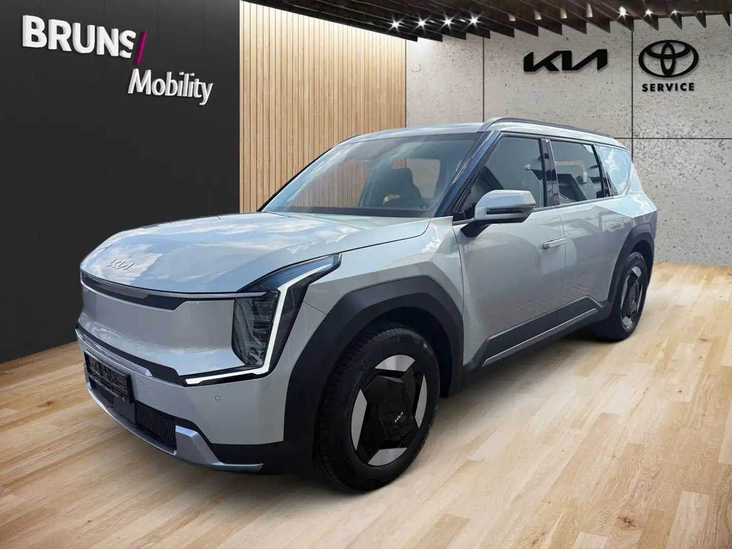 Kia EV9 Air 4WD Silber - 2