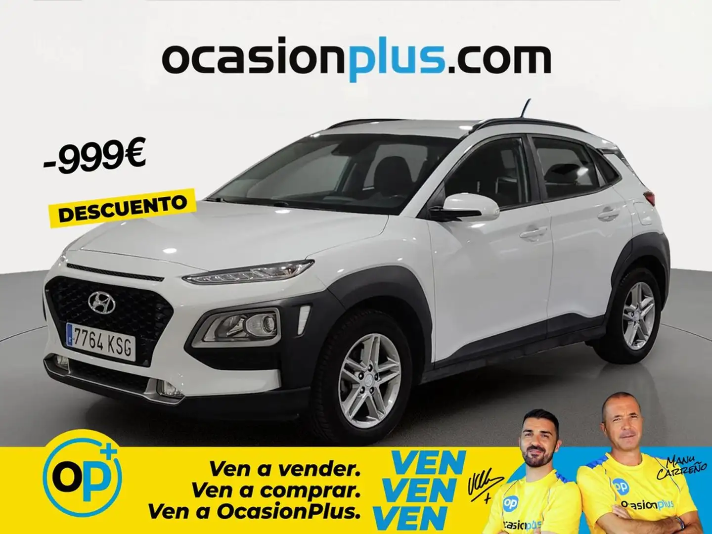 Hyundai KONA 1.6 CRDI Klass 4x2 115 Blanco - 1