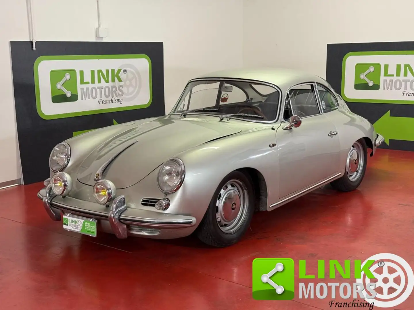 Porsche 356 C 1600 SUPER MOTORE SC 95 CV Argintiu - 1