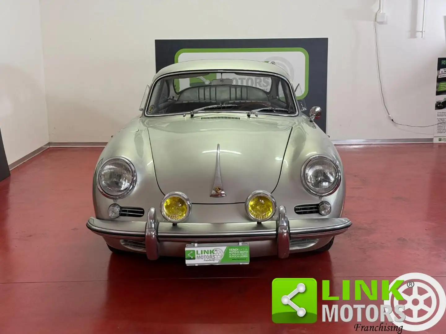 Porsche 356 C 1600 SUPER MOTORE SC 95 CV Argintiu - 2