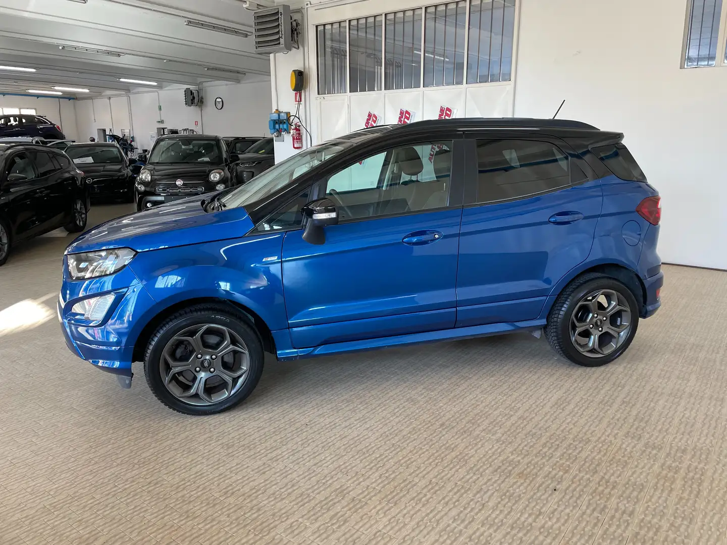 Ford EcoSport 1.0 ecoboost ST-Line 125cv Km 27000 Bicolor Navi Blu/Azzurro - 1