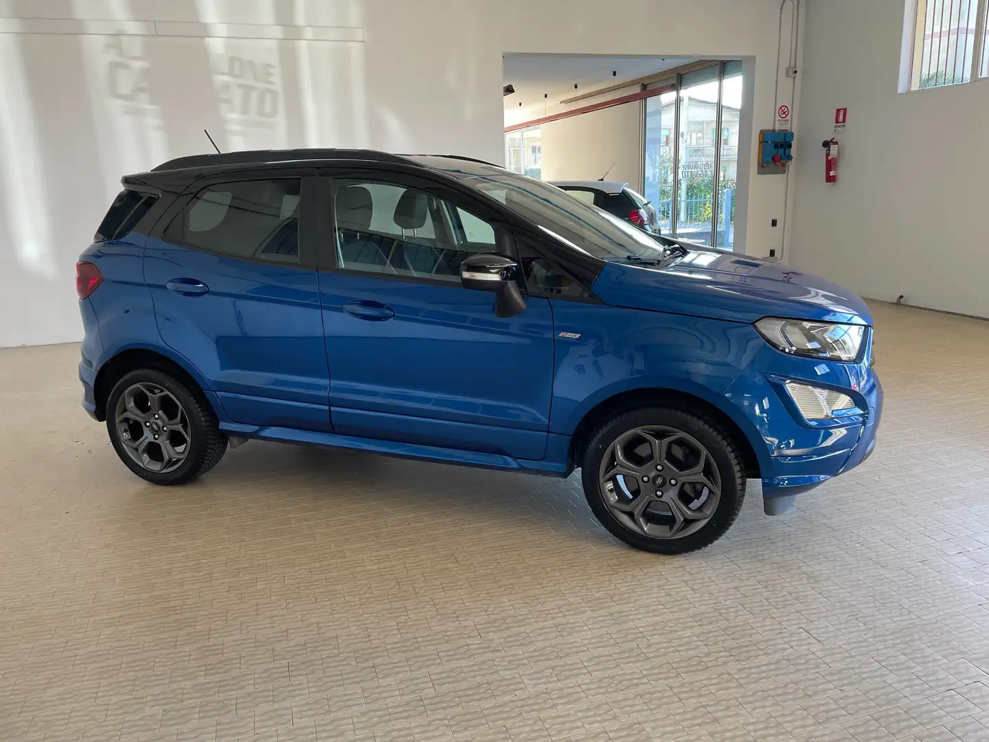 Ford EcoSport 1.0 ecoboost ST-Line 125cv Km 27000 Bicolor Navi Blu/Azzurro - 2