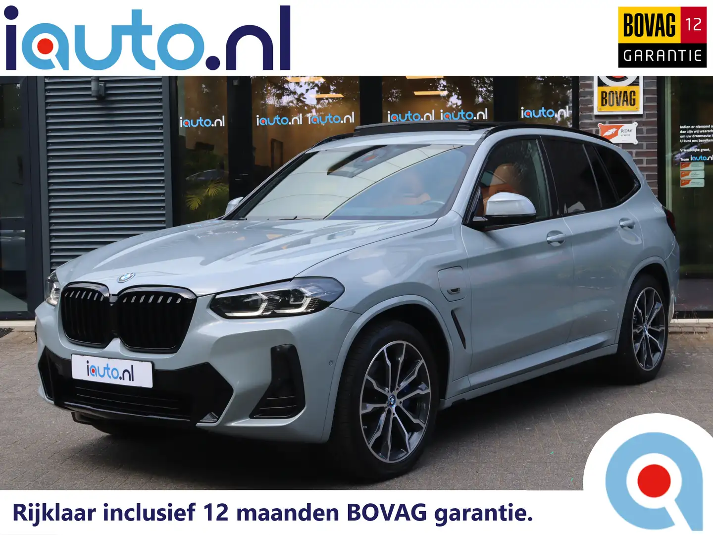 BMW X3 xDrive30e M-Sport Shadow Line Pano/Leder/Laser LED Gris - 1
