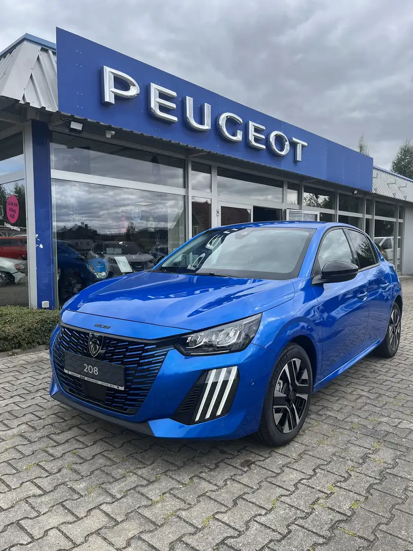 Peugeot 208 Allure Navi, WirelessCharger, 360Grad, SItzheizung Blau - 1