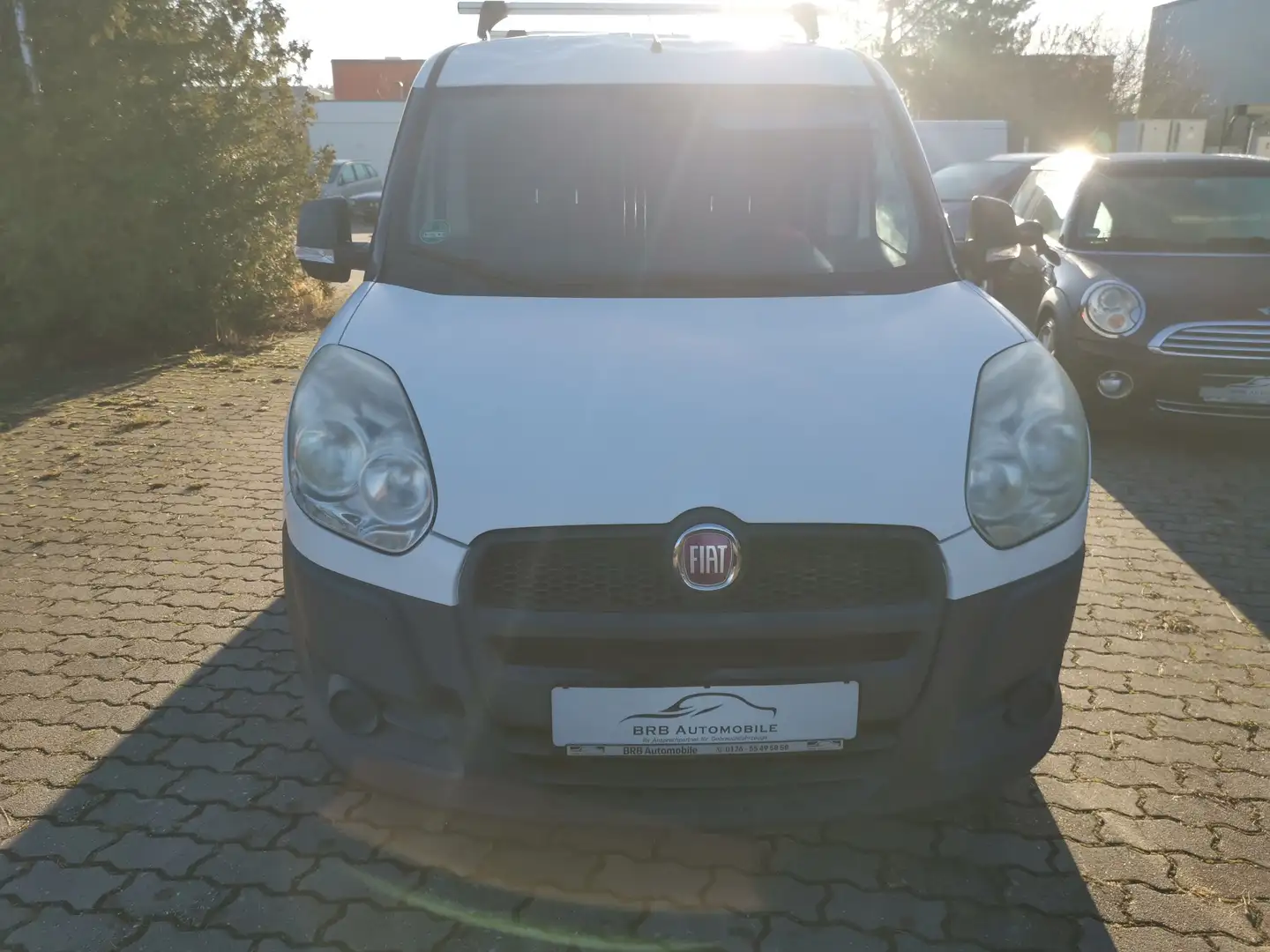 Fiat Doblo Basis Kasten 1.3 JTD TÜV 1.Hand MwSt. Weiß - 2