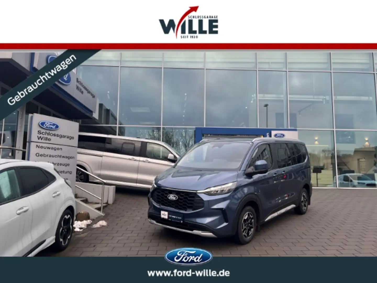 Ford Tourneo Custom L1 Active  AHK ACC Kamera Technologie-Paket Bleu - 1