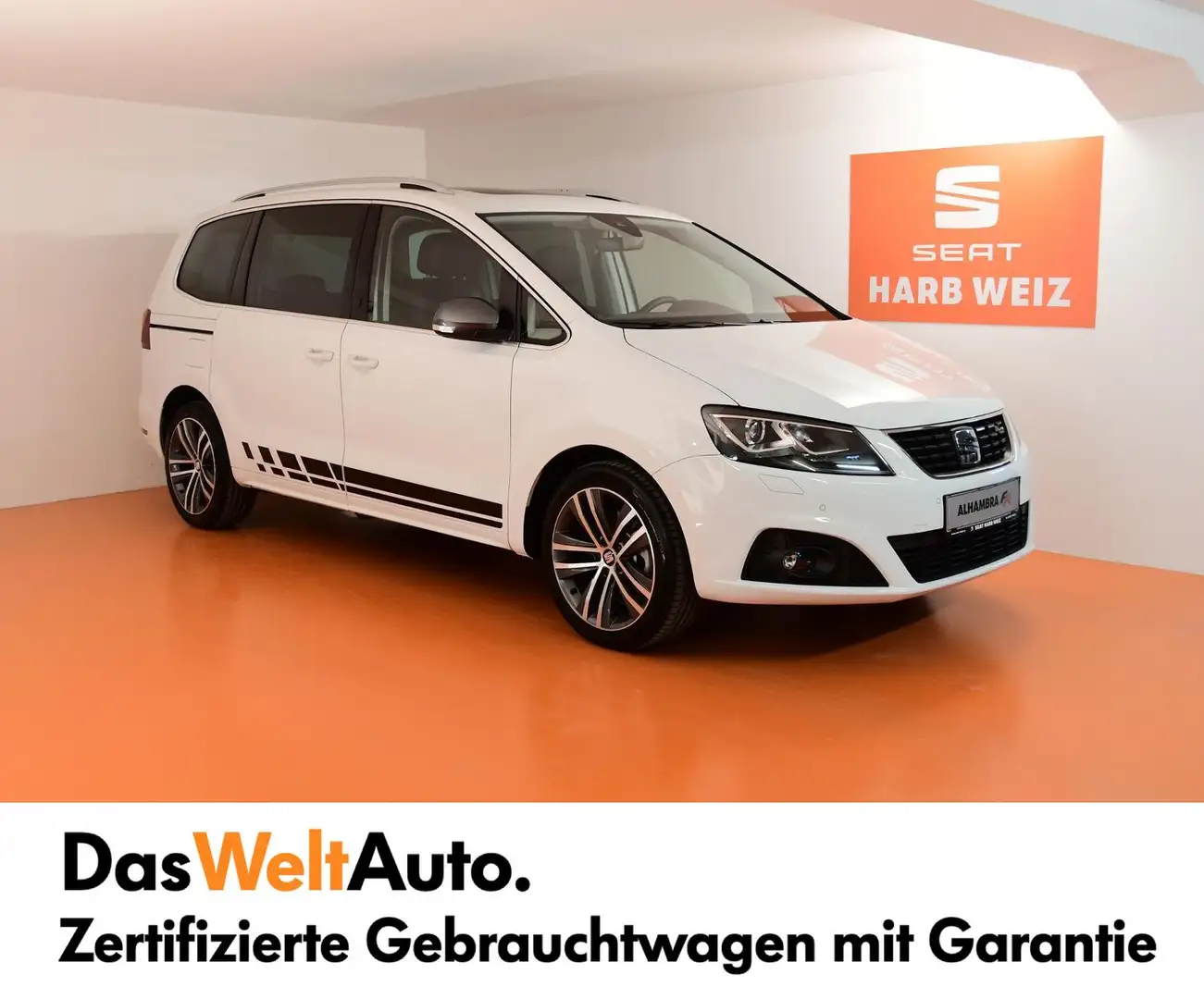 SEAT Alhambra FR TSI DSG Weiß - 1