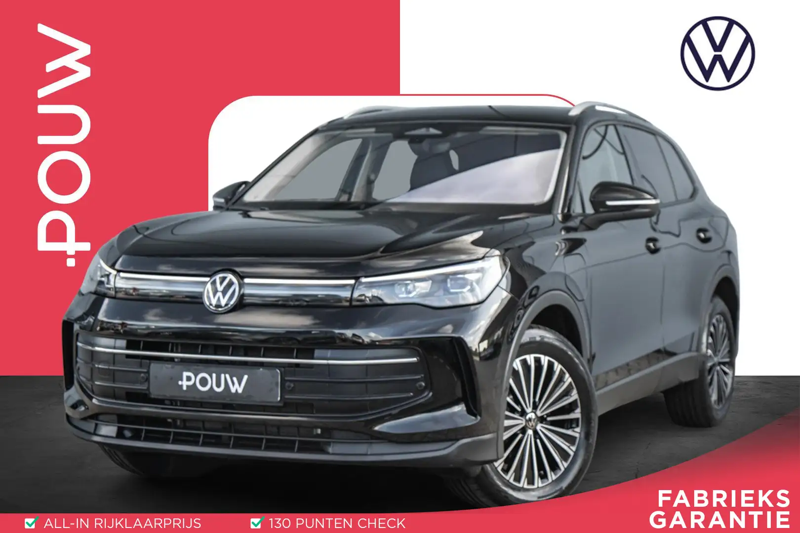 Volkswagen Tiguan 1.5 204pk eHybrid Life Edition | Apple Carplay / A Zwart - 1