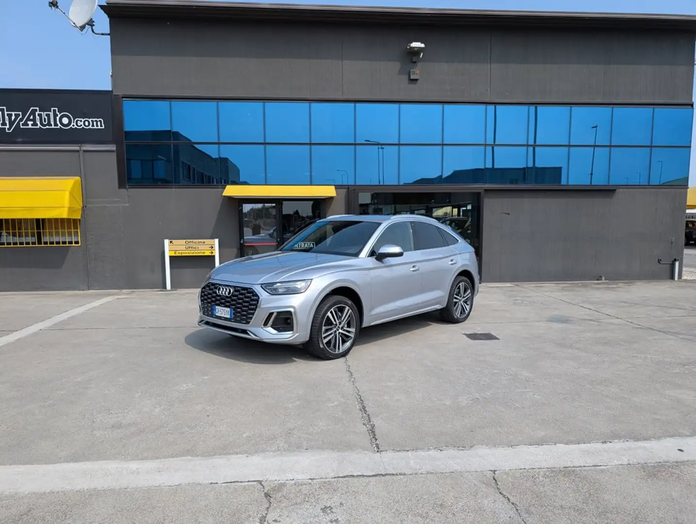 Audi Q5 Sportback 50 2.0 TFSI e S Line quattro S-tronic Argento - 1
