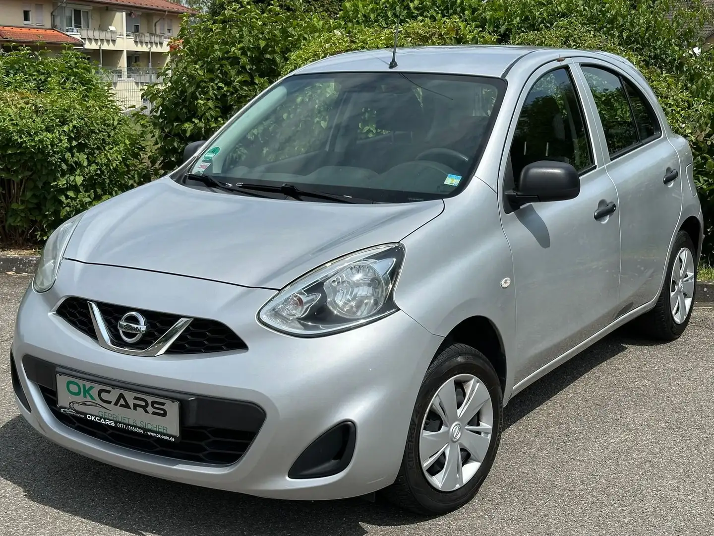 Nissan Micra Visia 2.Hand Allwetterbereifung Silber - 1