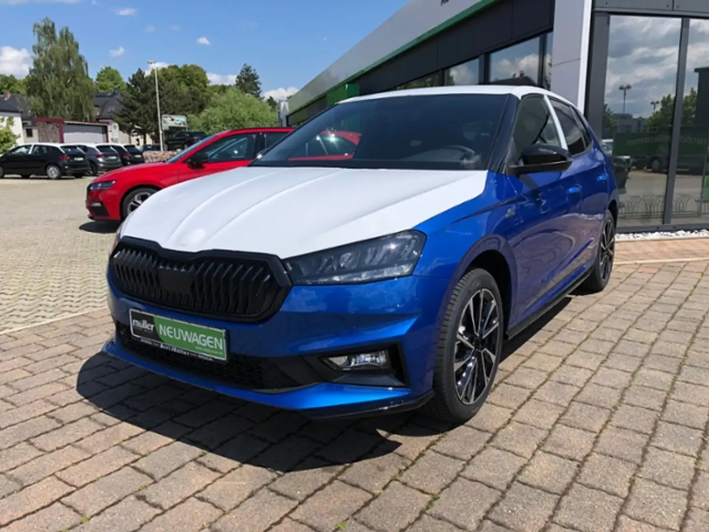 Skoda Fabia Monte Carlo SmartLink DAB Blau - 2