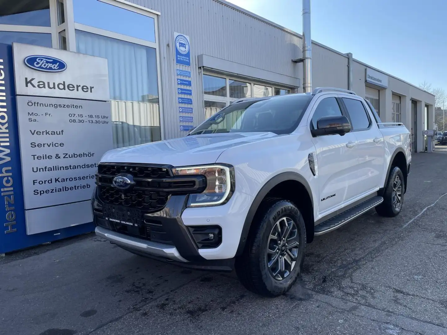 Ford Ranger Wildtrak 205 PS Automatik * Sofort Verfügbar * Weiß - 1