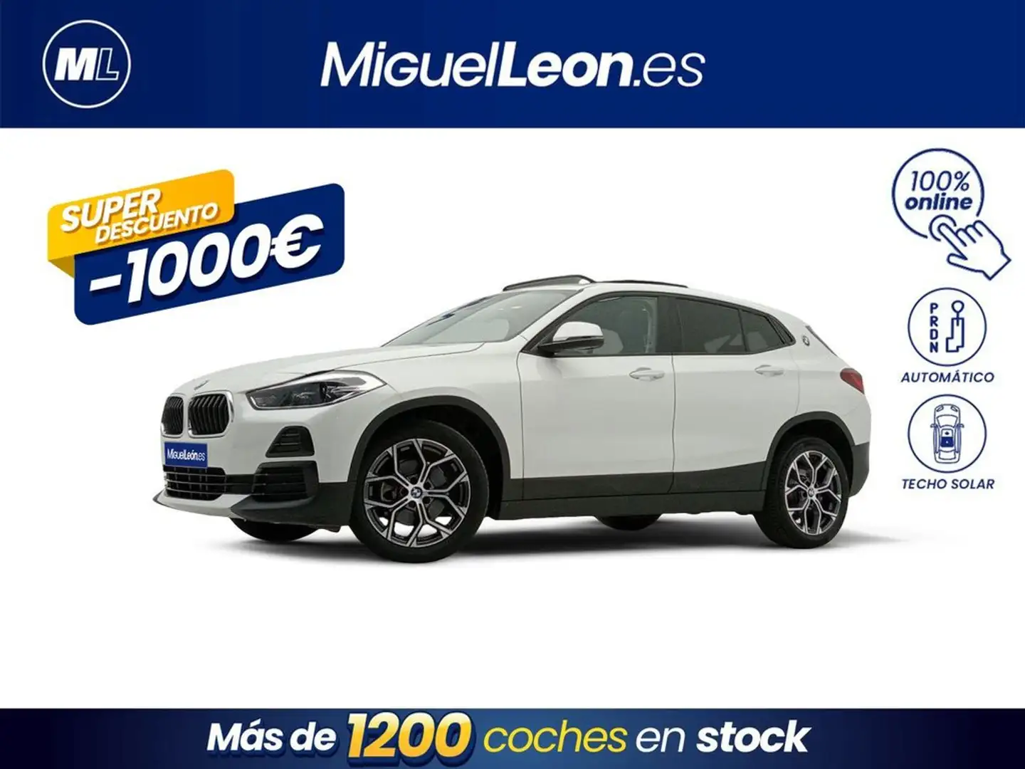 BMW X2 sDrive18d Blanco - 1