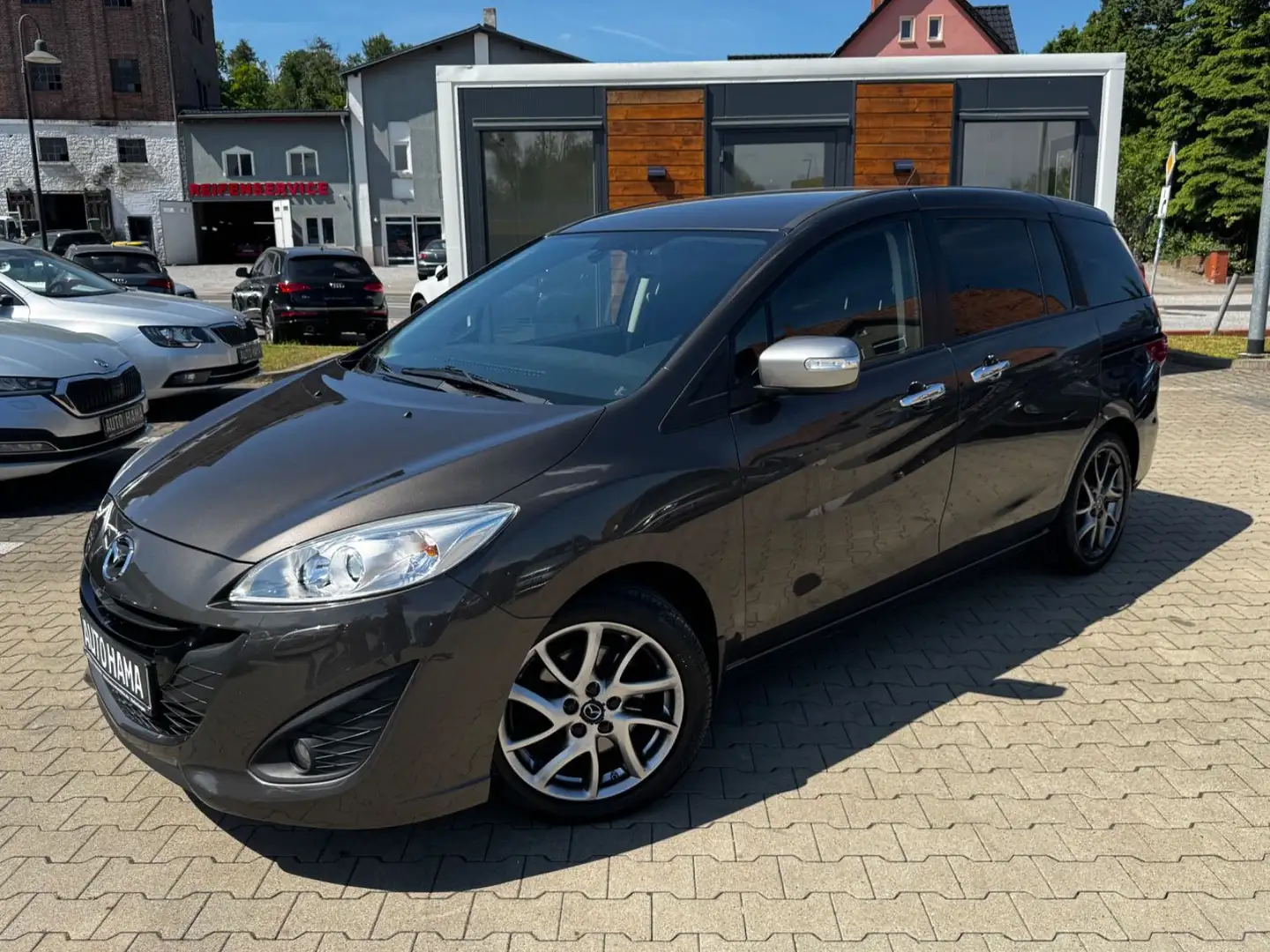 Mazda 5 Sendo *NAVI*KAM*AHK*7-SITZER*SHZ*TOP* Gris - 1