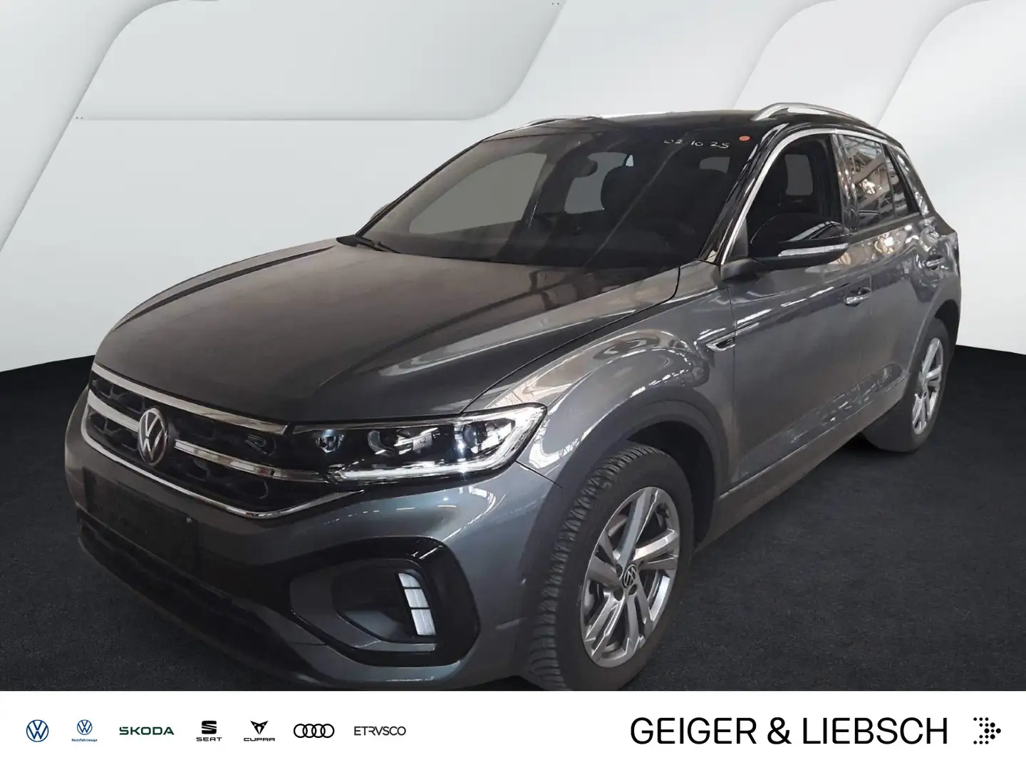 Volkswagen T-Roc T-ROC 1.5 TSI DSG R-LINE*AHK*KAMERA*NAVI*LED*17Z Grau - 1