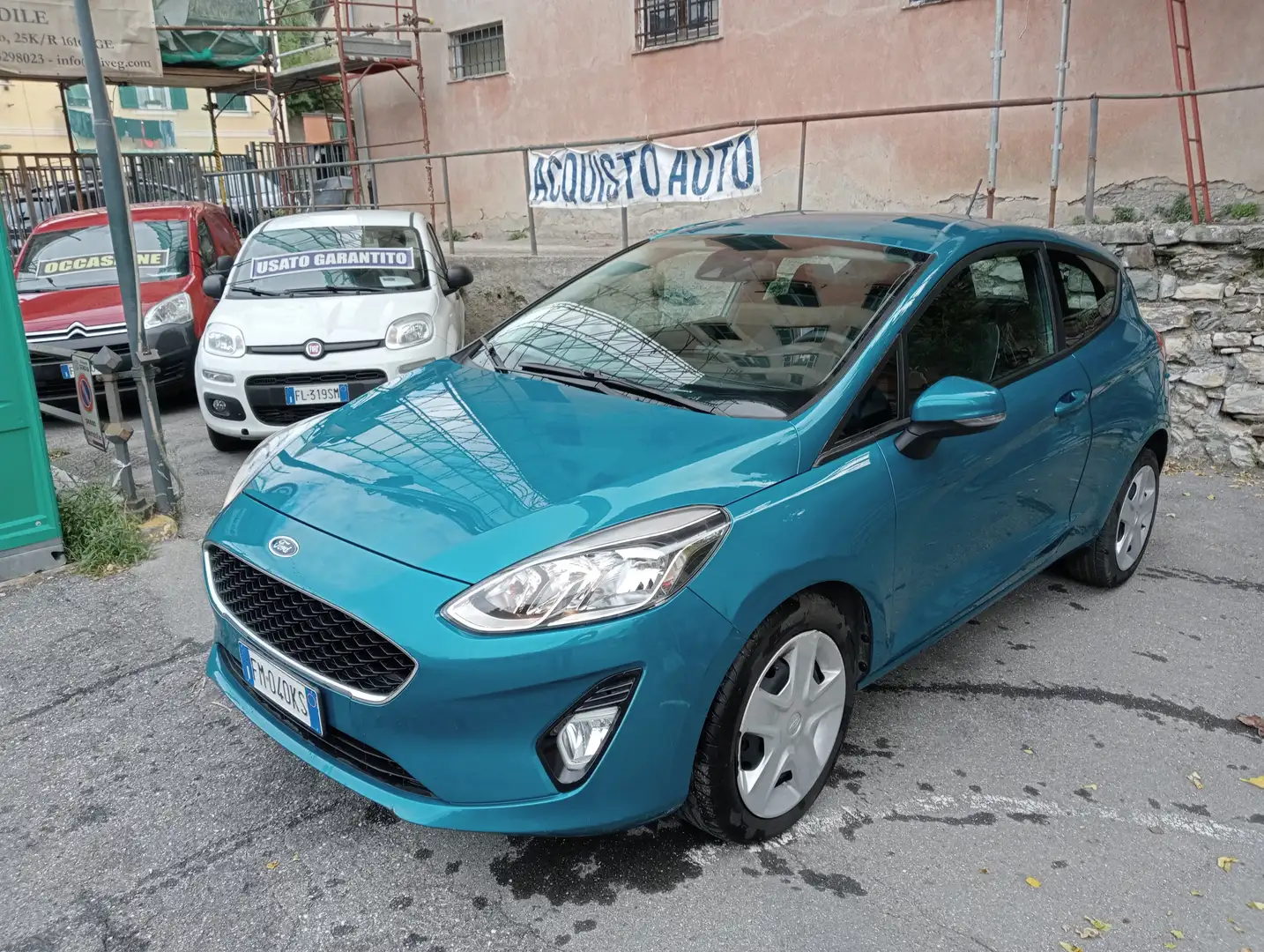 Ford Fiesta Fiesta VII 2017 3p 3p 1.1 Plus 70cv Azul - 1